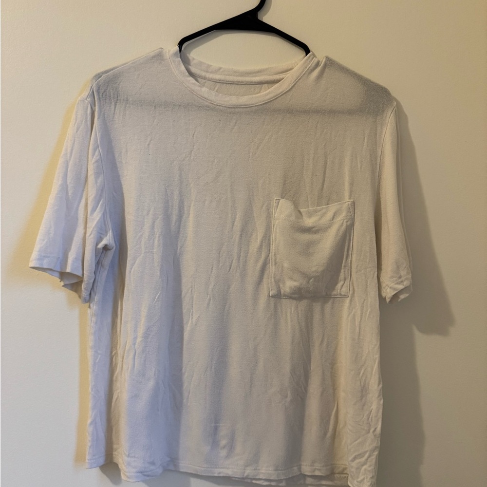 Stars Above Soft White Crewneck Tee